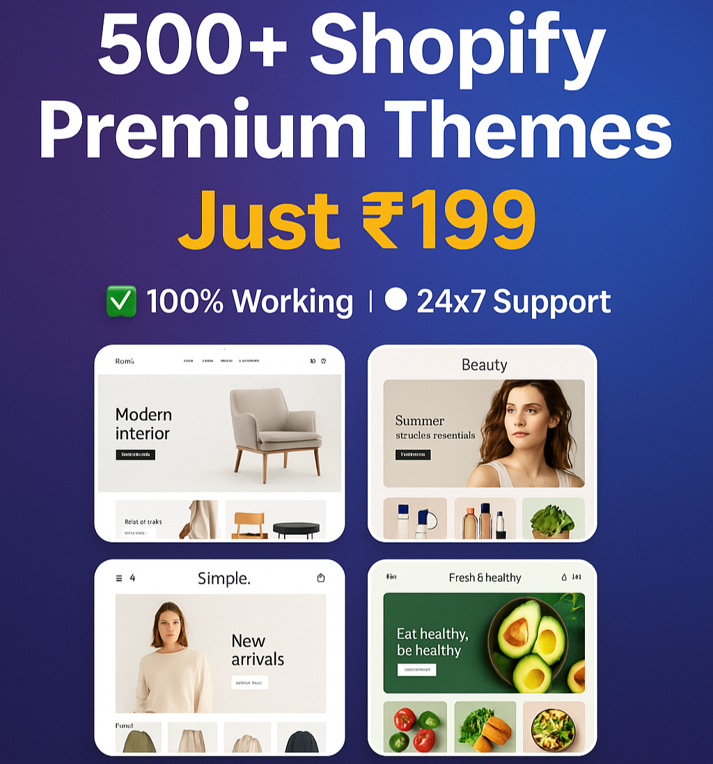 Shopify Themes bundle Premium ( 2025 )