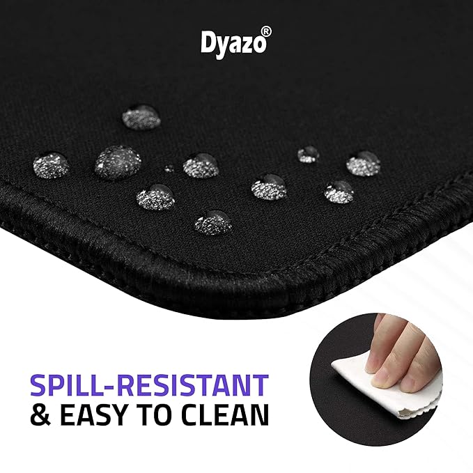 Large Anti Slip Keyboard Shortcut Extended Desk mat/Mouse Pad with PS |AI | CDR | PR | Word | excel | PPT Shortcut Keys Computer mat for Laptop Size 800 x 300 mm (Black No Logo)