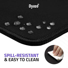 Large Anti Slip Keyboard Shortcut Extended Desk mat/Mouse Pad with PS |AI | CDR | PR | Word | excel | PPT Shortcut Keys Computer mat for Laptop Size 800 x 300 mm (Black No Logo)
